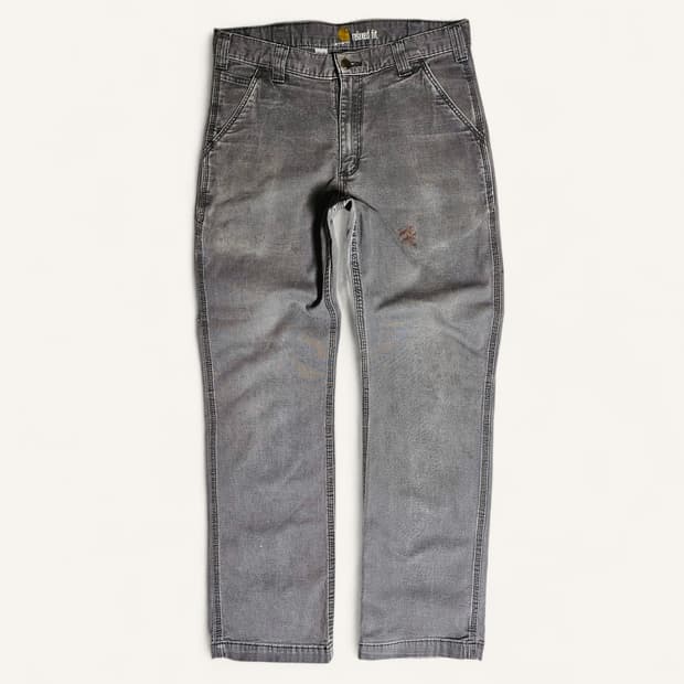 [32X32][칼하트]러기드 플렉스® 릴렉스핏 캔버스 워크 팬츠