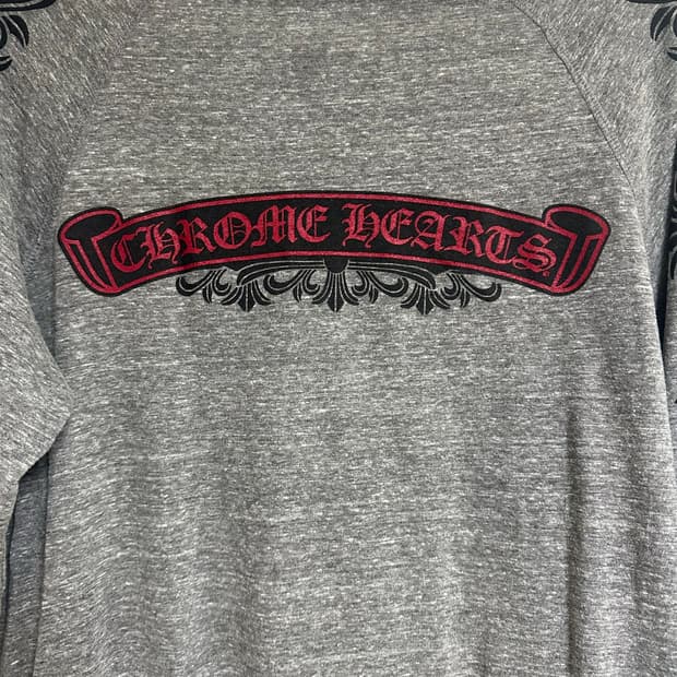 크롬하츠 티셔츠 그레이 chromehearts t-shirt