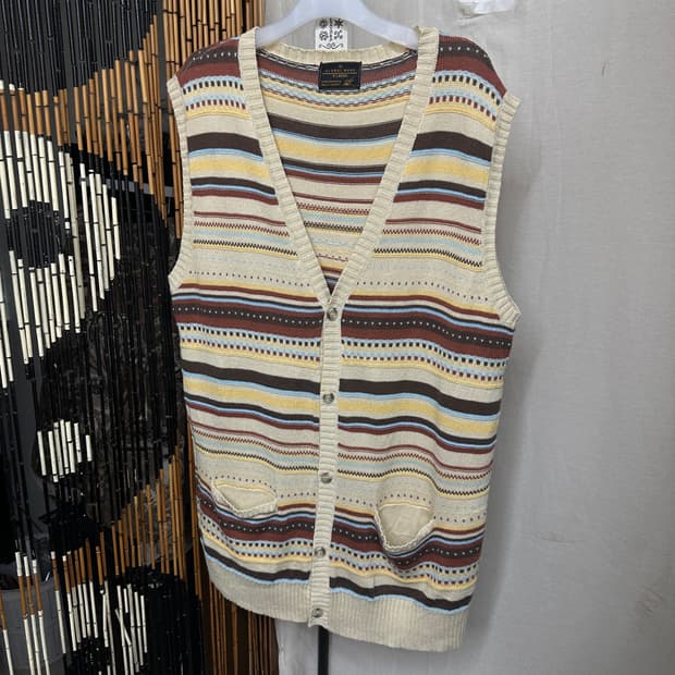 global work knit vest