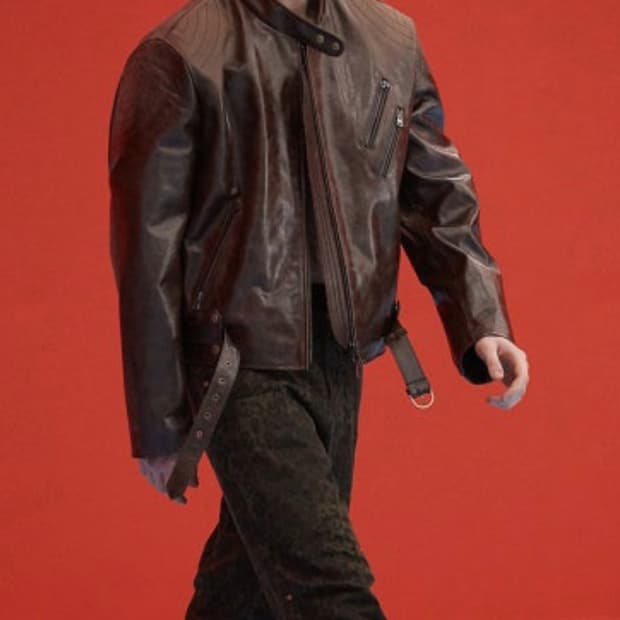 앤더슨벨 웨스턴 가죽 레더자켓 XL사이즈