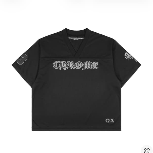 크롬하츠 메쉬 스타디움 저지 블랙