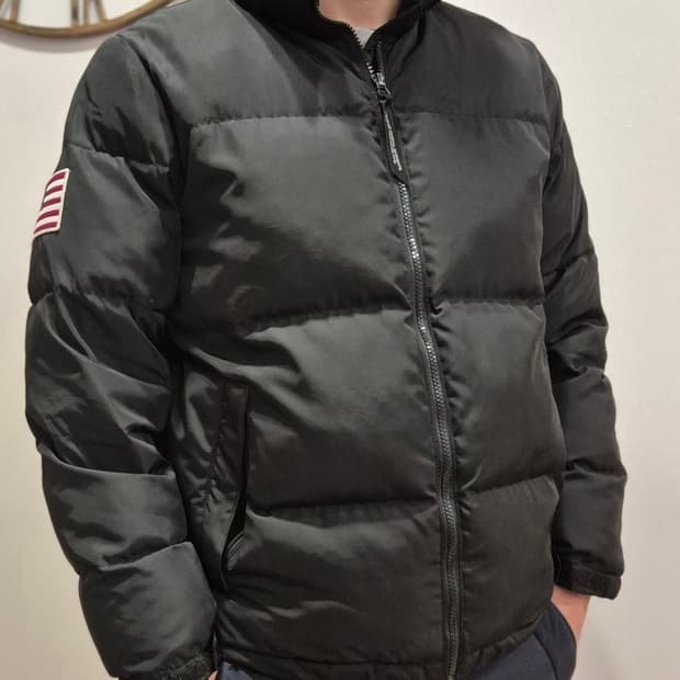 세인트페인 블랙 패딩 S