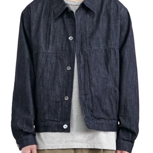 폴리테루 데님 트러커 인디고 3