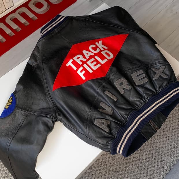 아비렉스 트랙필드 가죽자켓 [ AVIREX TRACKFIELD ]