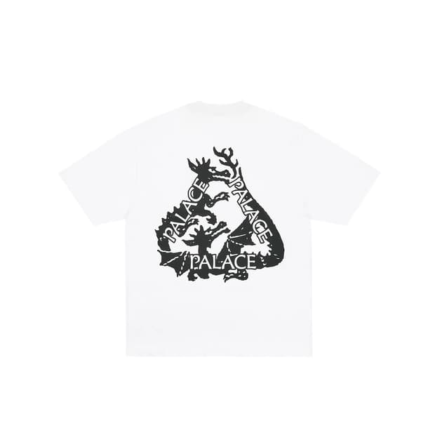 Palace TRI sorcery T-SHIRT White - 25FW