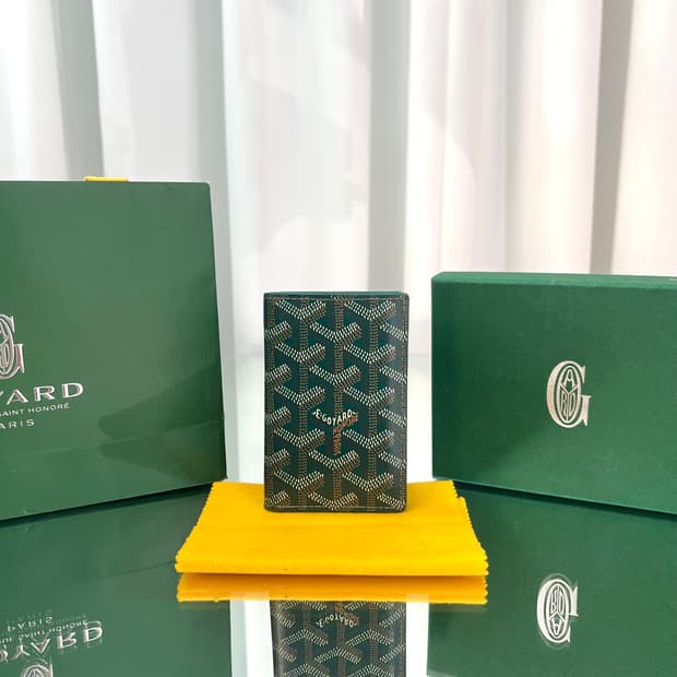 [새상품급/풀구성] 고야드 생피에르 카드지갑 그린