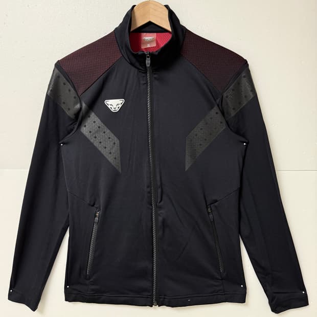 다이나핏(DYNAFIT) 기능성 집업 자켓 95 블랙 트레이닝