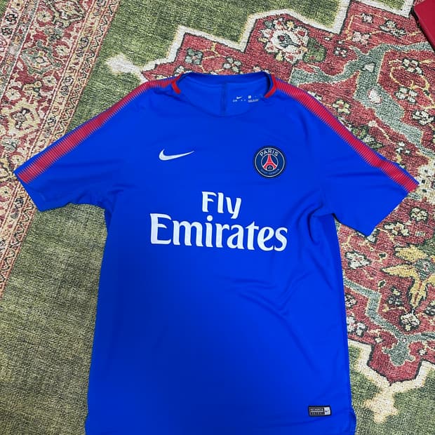 나이키 17-18 PSG 트레이닝탑