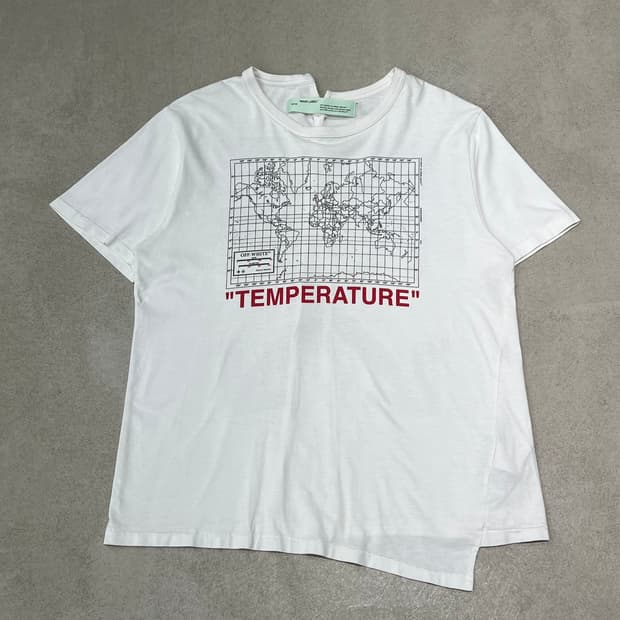 오프화이트 프린팅반팔티 s10361