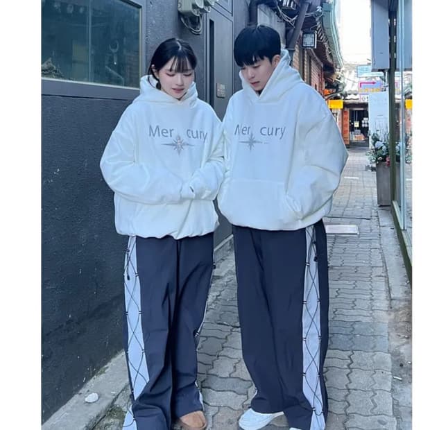Mercury 후드티 남녀공용