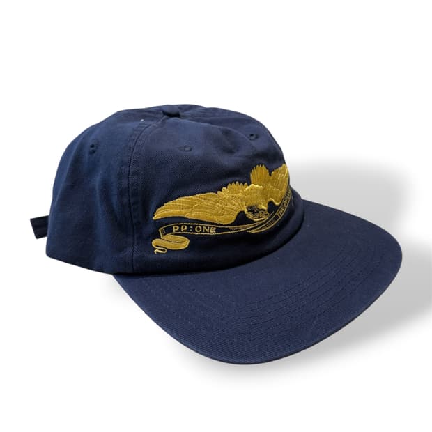 빈티지 무드 네이비 캡