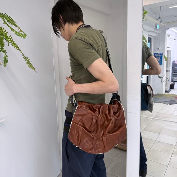 hand craft messenger bag
