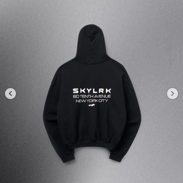 skylrk nyc 팝업 후드 L