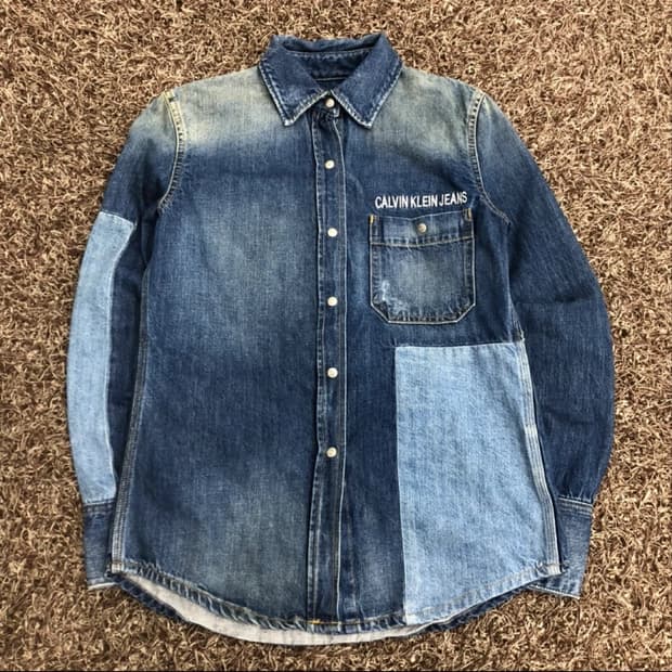 캘빈클라인 진스 대님 셔츠 새상품급