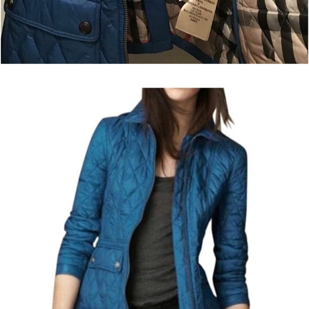 버버리정품 퀼팅 