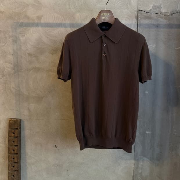 맨온더분 클래식 폴로니트 슬림100