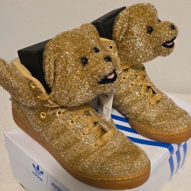 제레미스캇 아디디스 테디베어 운동화 새상품 