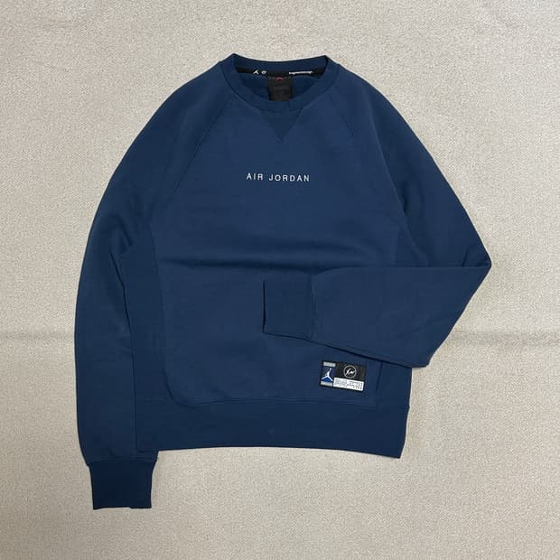 에어조던 X 프라그먼트 크루넥 맨투맨