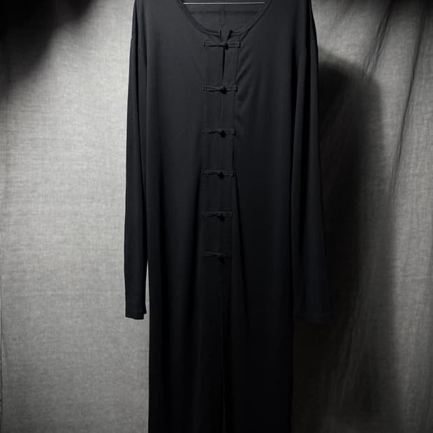 Yohji Yamamoto China Button Long Cadigan