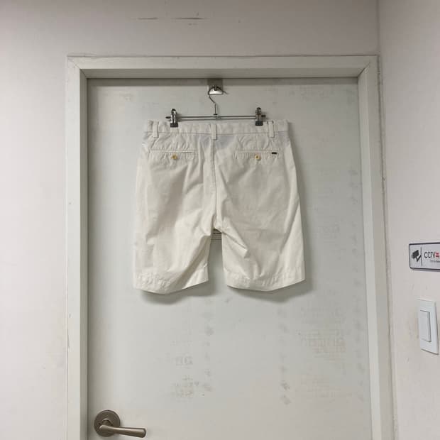 폴로 랄프로렌 치노 반바지 화이트 32