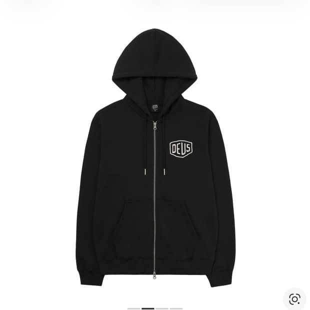 데우스 엑스 마키나 후드집업 블랙