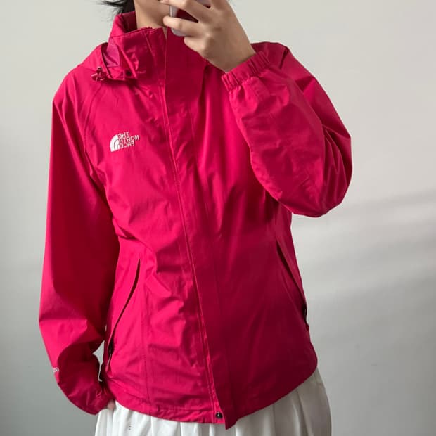 [XL] 노스페이스 고어텍스 우먼 핫핑크 바람막이