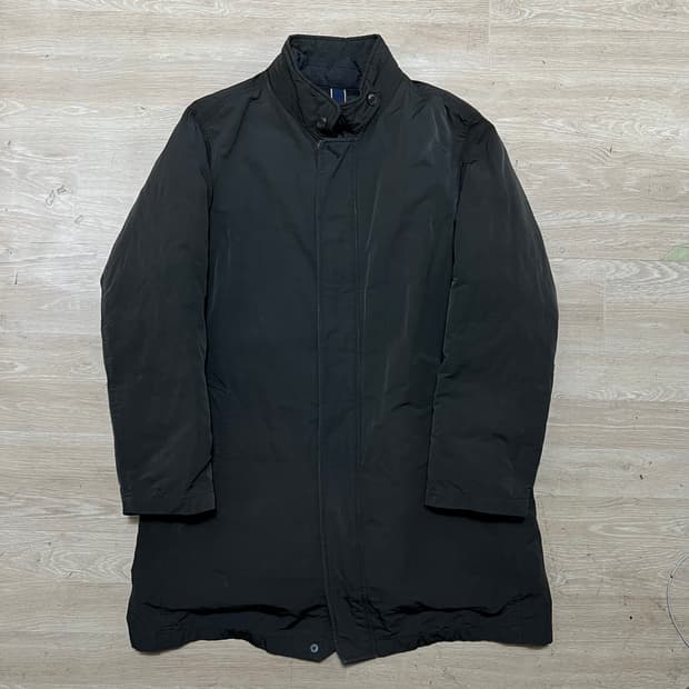 올젠 프리미엄 구스다운 코트 롱패딩 [블랙] XL/105