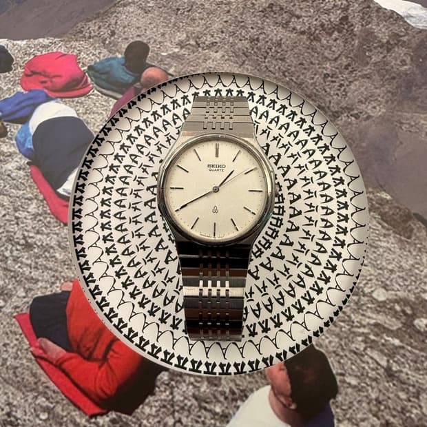 Seiko_1978s quartz metal vintage watch