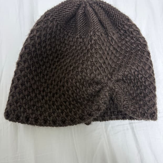 (뉴진스 해린, 지수님 착용) 코이세이오 리본 비니 브라운