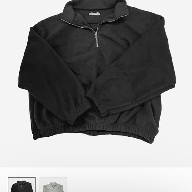 구매) 논노드 플리스 하프집업 2사이즈 삽니다