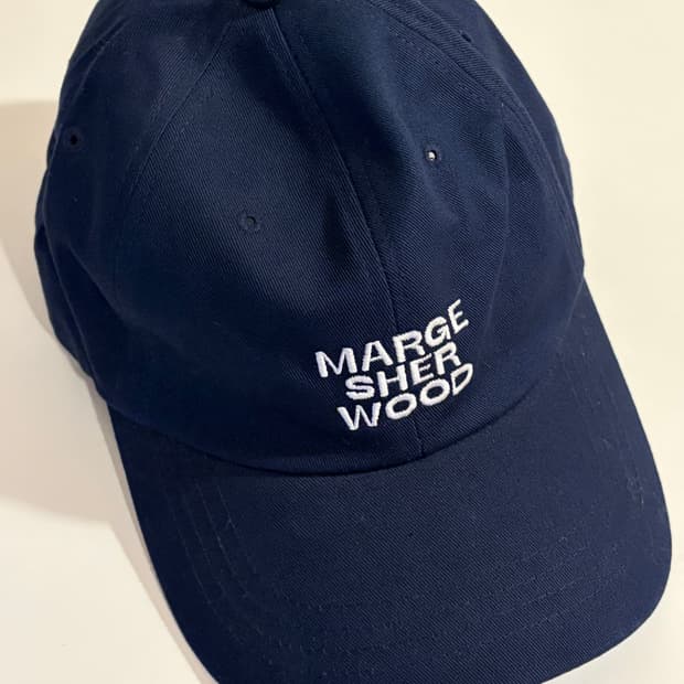 마지셔우드 로고 볼캡 네이비 