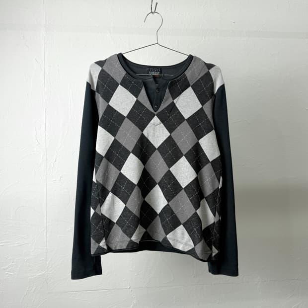 니콜 클럽 포맨 헨리넥 롱 슬리브