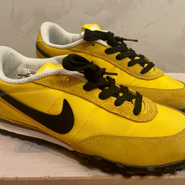 나이키 NIKE 와플레이서 (Waffle Racer) 검노 38.5