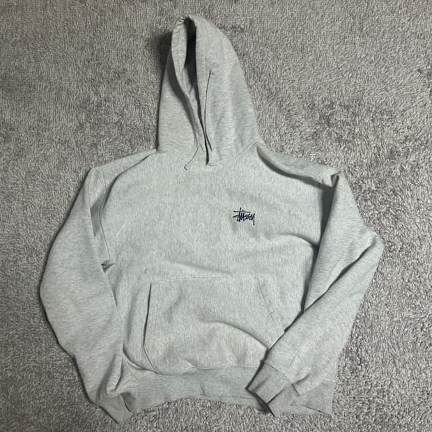 스투시 애쉬헤더 2023 후드티 xl