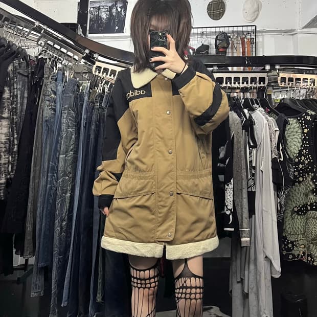 아디다스 퍼 안감 자켓