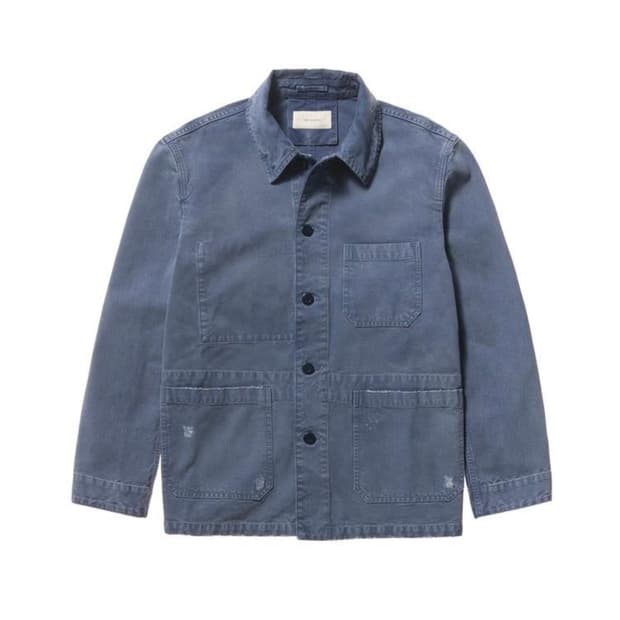 [S] 자라 오리진스 zara origins 스플래터 워싱 점퍼 (프렌치