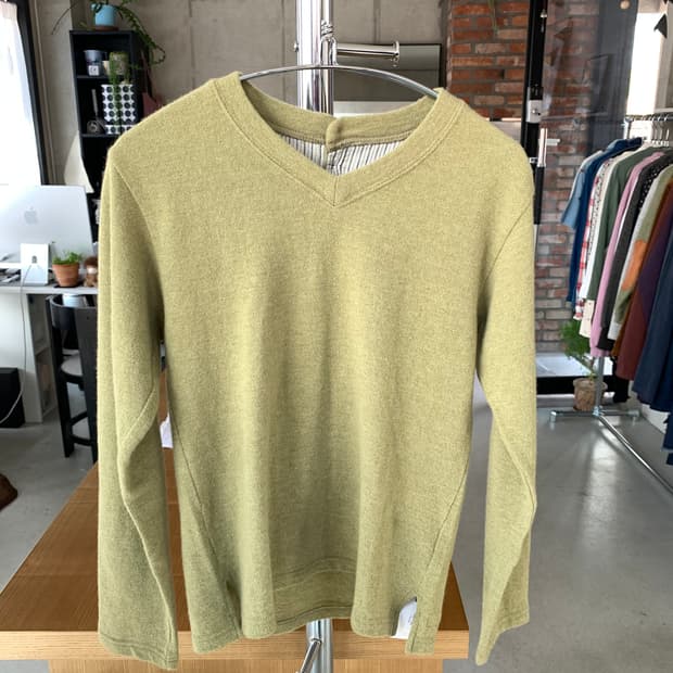 Kapital 캐피탈 브이넥 헨리 롱 슬리브