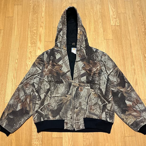 [L] 00s 빈티지 칼하트 US J143 덕 액티브 자켓 리얼트리