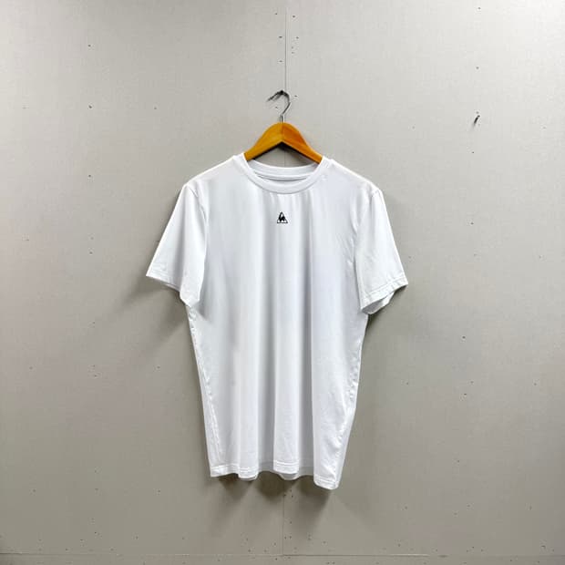 남성 105 / 르꼬끄 기능성 반팔티 화이트
