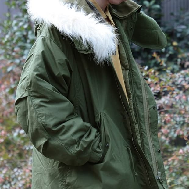 22FW 빔즈 M65 M-65  피쉬테일 코트 개파카 M