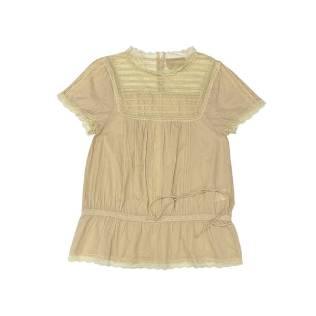 Ray Beams lace sheer top