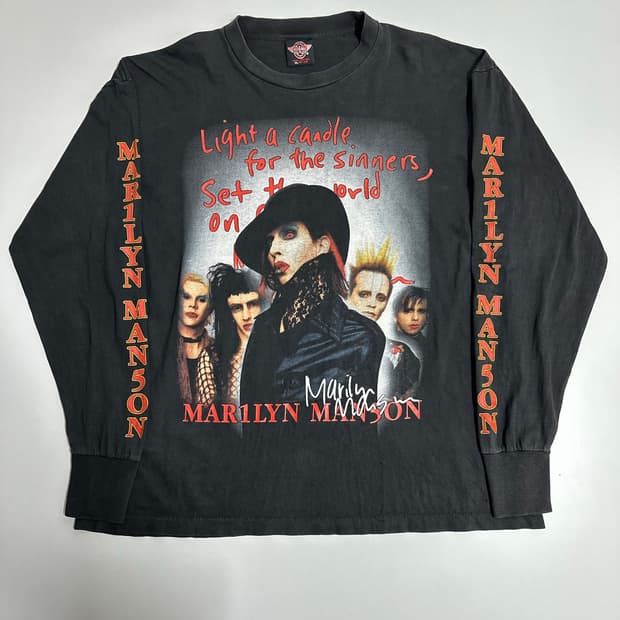 90s 마릴린맨슨 롱 슬리브