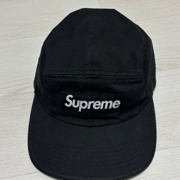 슈프림 캠프캡 (사용감 없어요)