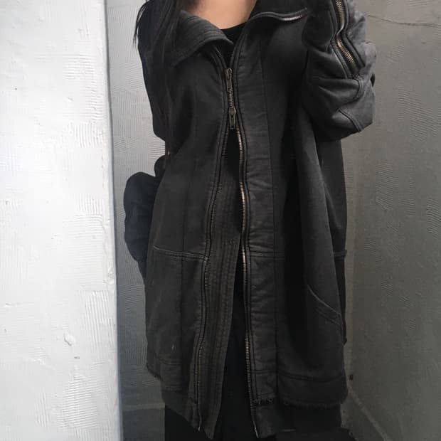 Haider Ackermann 하이더아커만 차콜 오버 집업