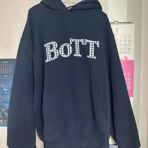 BOTT 후드티 네이비