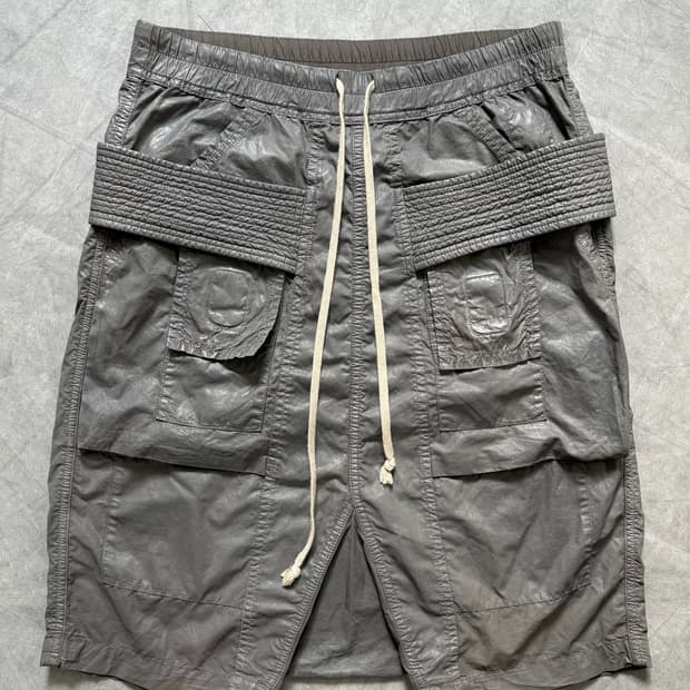 Rick Owens 릭 오웬스 다크쉐도우 크리치 태권도 카고 쇼츠