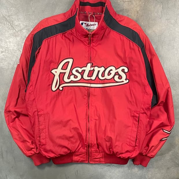 마제스틱 휴스턴 아스트로스 베이스볼 자켓
