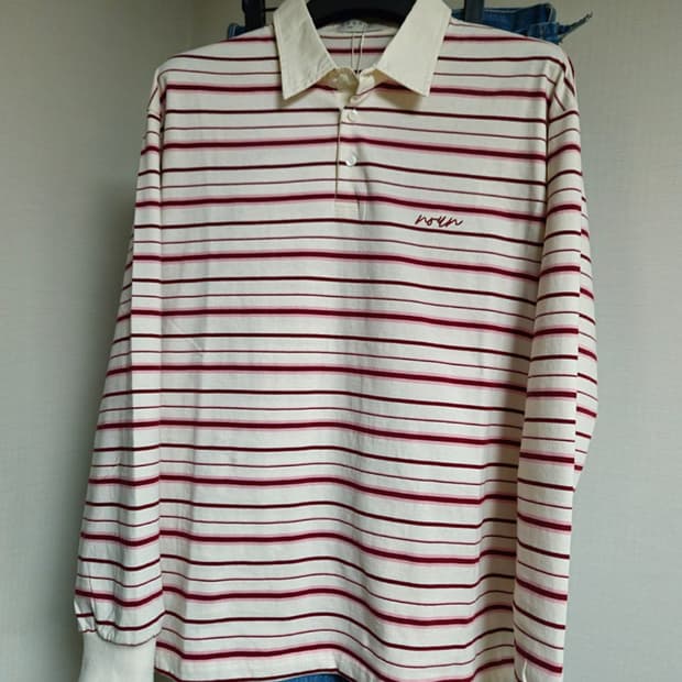 노운 스트라이프 럭비 티셔츠 2