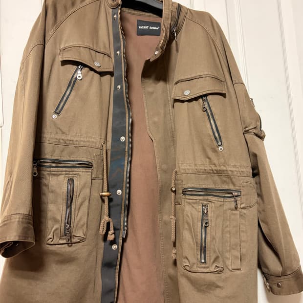 women victor cotton field jacket(brown)