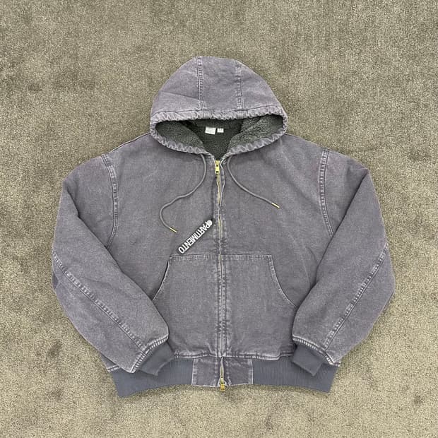 PARTIMENTO 후드 집업 자켓 M 회색